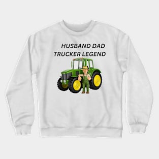 Best tractor dad Crewneck Sweatshirt